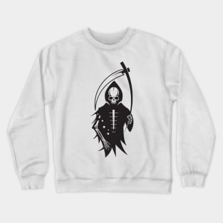 Grim Reaper and Scythe Crewneck Sweatshirt